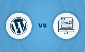 WordPress vs custom website development comparison for South African businesses 2026